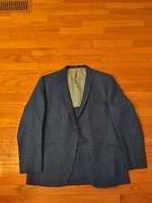 Cappotto sportivo blu uomo