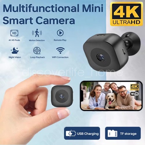 Mini telecamera wireless - mini, 4k