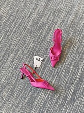 Scarpe corte Zara rosa fucsia