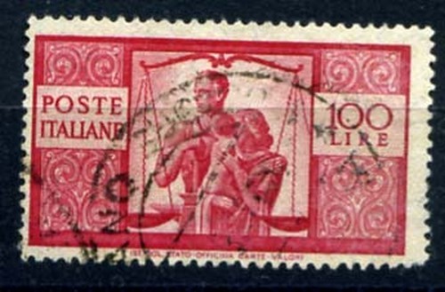 100 lire democratica ruota - lire,