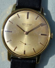 Orologio Longines Placcato Oro Raro Carica Manuale Calibro 30L d'Epoca Anni '60