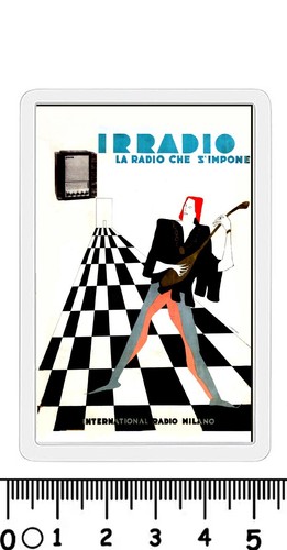 Calamita pubblicitaria irradio - calamita,