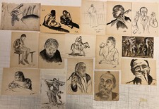  15  Disegni a  china e