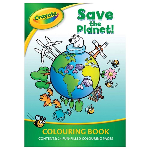 Crayola salva pianeta - salva, libro