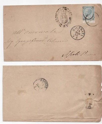 Piego postale 1865 - postale, a