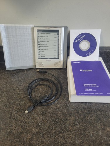 Sony prs 505 silver - sony, e-reader