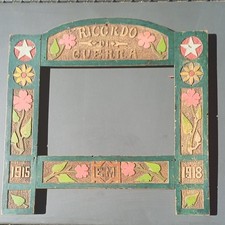 Cornice antica legno