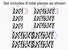 Kit telaio bici Tiger Stripes