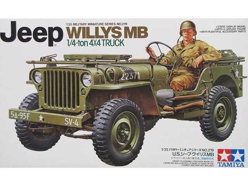Jeep willys ton - willys, 1:4