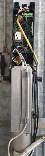 Motore attuatore garage