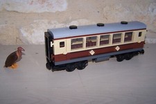 lego '' no fake '' train emerald night 10194 , vitres fenétres modifiées