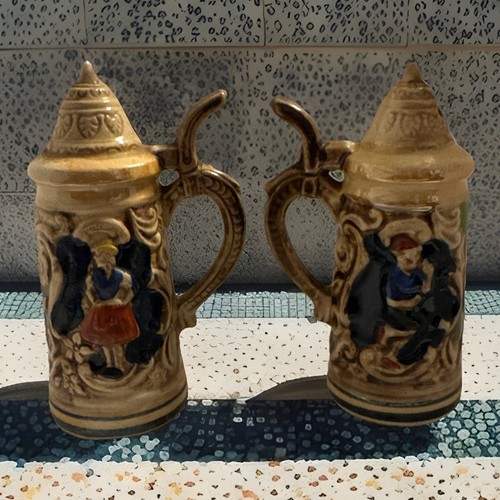 Vintage ceramic beer - vintage,