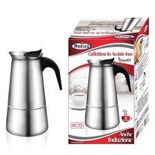 MAURY'S CAFFETTIERA IN ACCIAIO