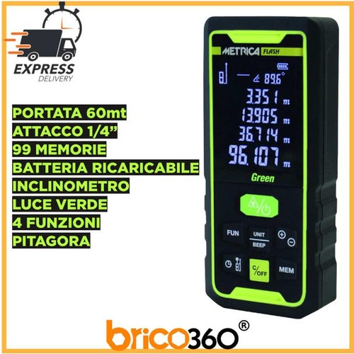 Misuratore laser 60m metro - laser,