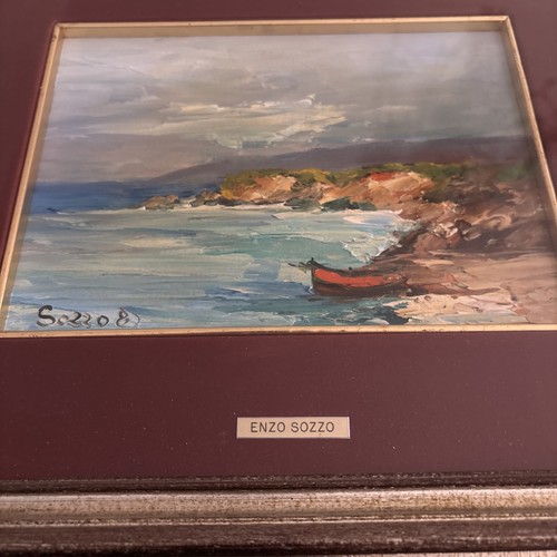 Quadro olio tela sozzo - quadro,