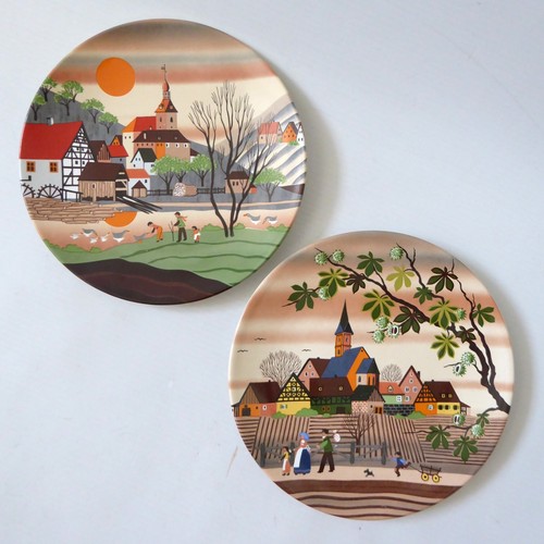 Poole pottery england four - pottery,