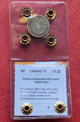 Centesimi 1860 baffo - centesimi, a