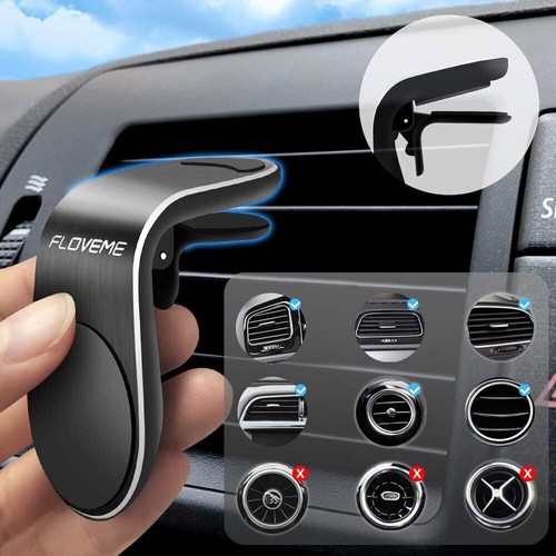 Supporto magnetico nero per