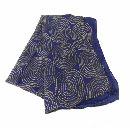 Sciarpa donna blu - , con