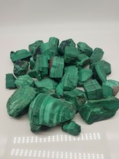 Malachite Pietra Grezza Righe