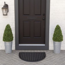 Zerbino in gomma mezza luna