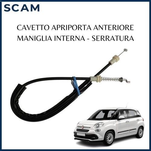 Cavo porta apriporta fiat 500l - porta,