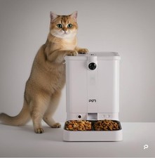 Alimentatore Pifi Smart Multi-pet Uso 5G Wifi con Doppia Fotocamera 6L Doppio Pattumiera App Track