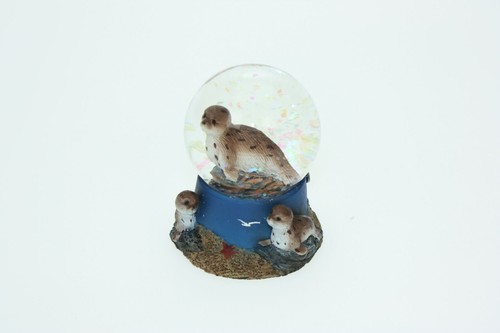 Palla vetro miniatura foca - vetro,