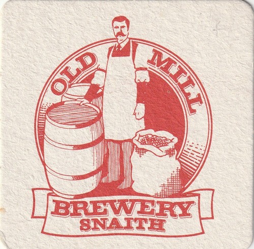 Beer mat old mill - beer,