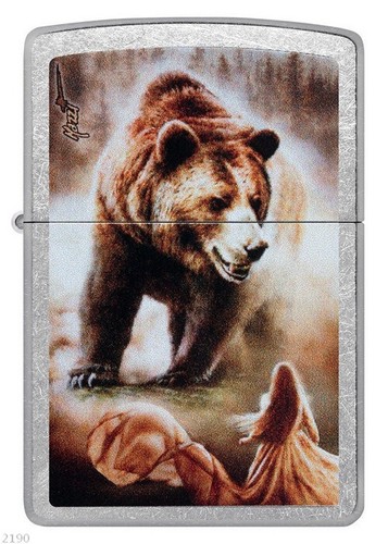 Zippo grizzly bear - zippo,
