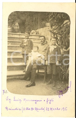 1916 brindisi villa mento - brindisi,
