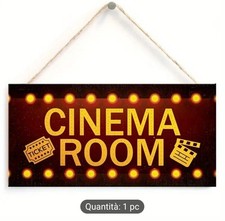 Placca Da Parete Sala Cinema