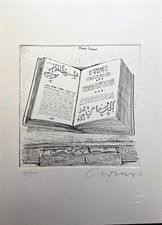 Bruno CARUSO, Acquaforte cm