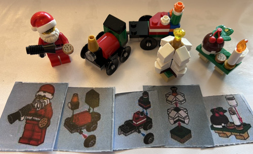 Lego fendrich babbo natale - lego,
