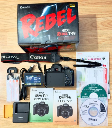 Canon eos rebel t4i - eos, corpo
