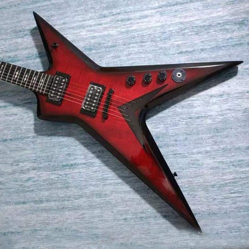 Flame maple top - nero, accessori