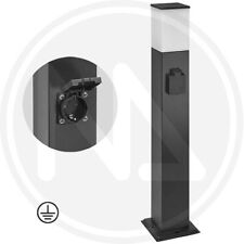 Lampione Da Giardino Con Presa Schuko "Squared" Papillon