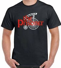 THE PRISONER T-SHIRT Uomo Retro Programma TV Show Unisex Top Tee Program