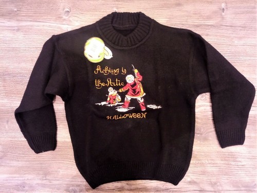 Maglione lana bambino nero - maglione,
