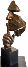 Statua in bronzo -Busto -Testa