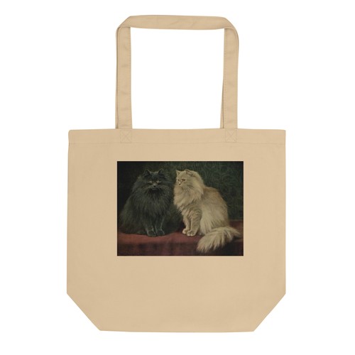 Borsa ecologica due gatti