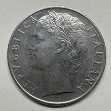 1957 Italy 100 Lire - Coin