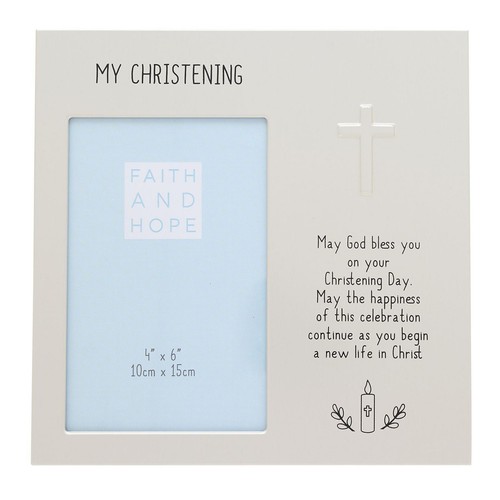 Portafoto per battesimo faith - per,