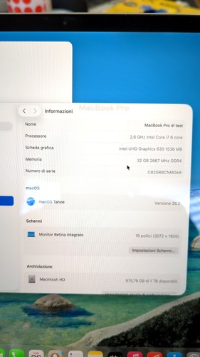 Apple macbook pro 2019 - 2019, 16