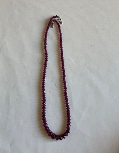 Collier radice rubino - in,