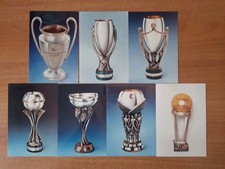 Fotografie Ufficiali Originali Coppe Trofei Calcio Competizioni UEFA