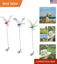 Charming 3D Dragonfly Clip -
