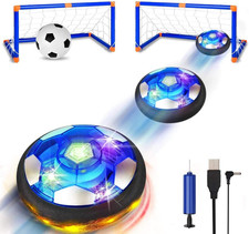 Pallone Fluttuante - Ricaricabile Air Hover Pallone Con 2 Porta Da Calcio Gioco 
