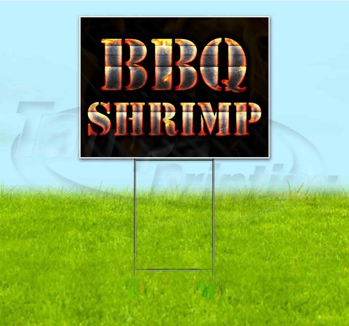 Insegna bbq gamberetti - insegna, 18x24