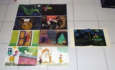 DAMIANO Dal viaggio strano Set Illustrazioni GIANNI CIFERRI Fotolito tavole